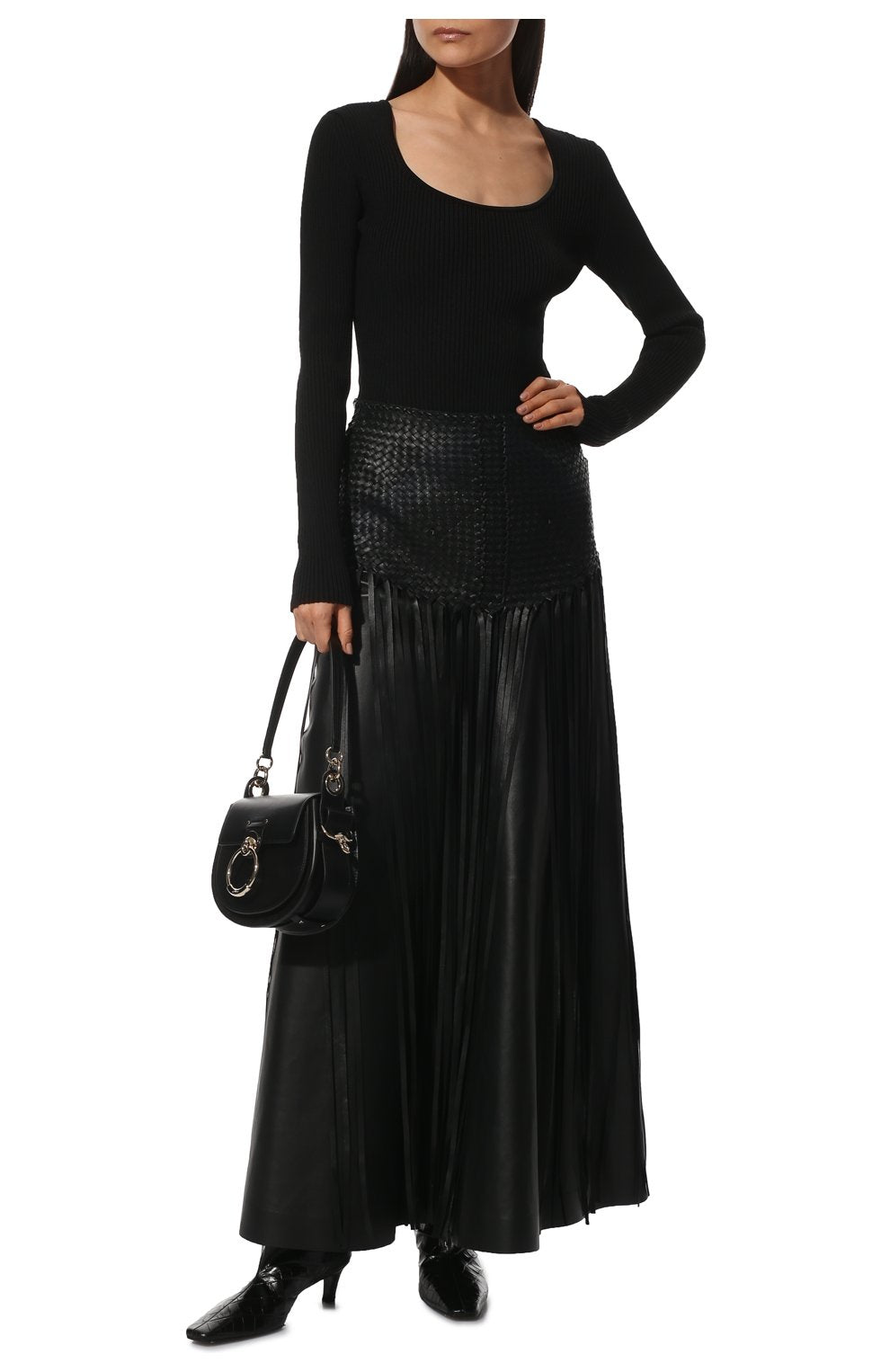 NEW_Black Skirt - Black