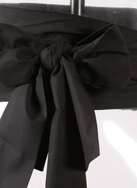 Bow belt - Black intense