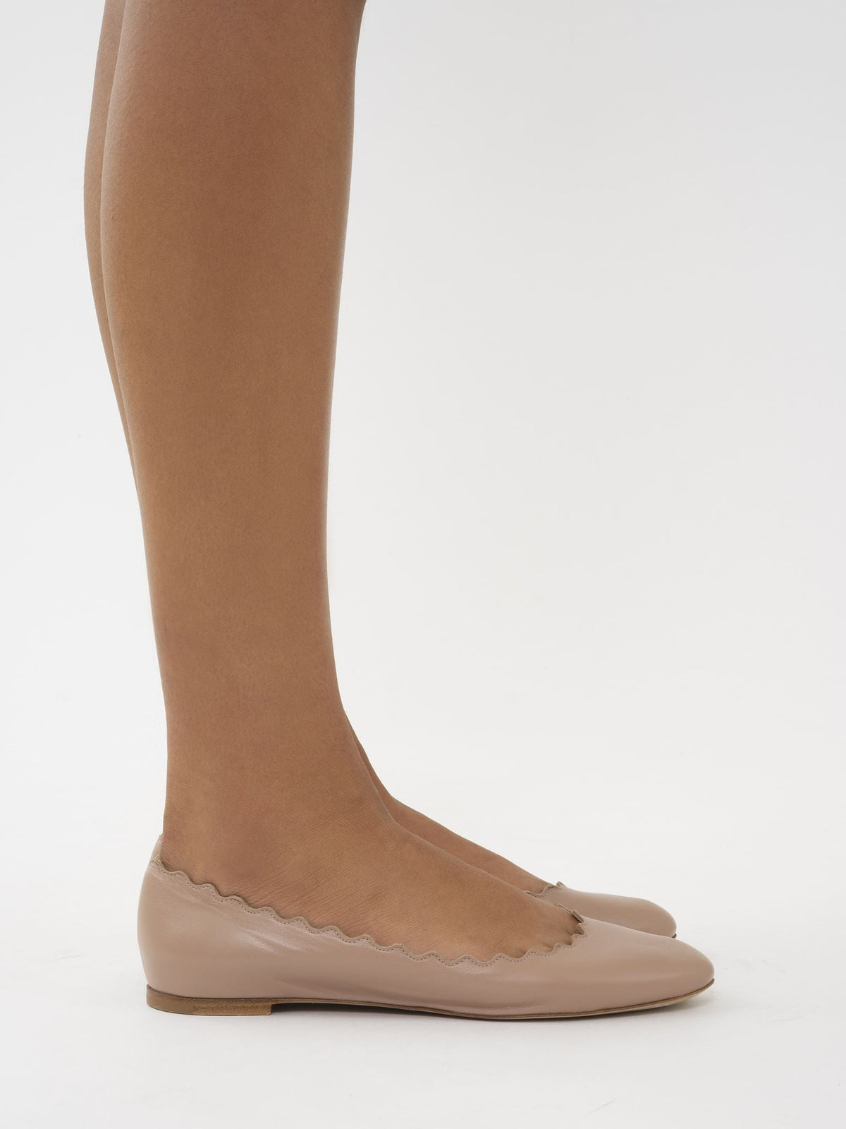 Ballerines aérées en cuir - Deep Purple