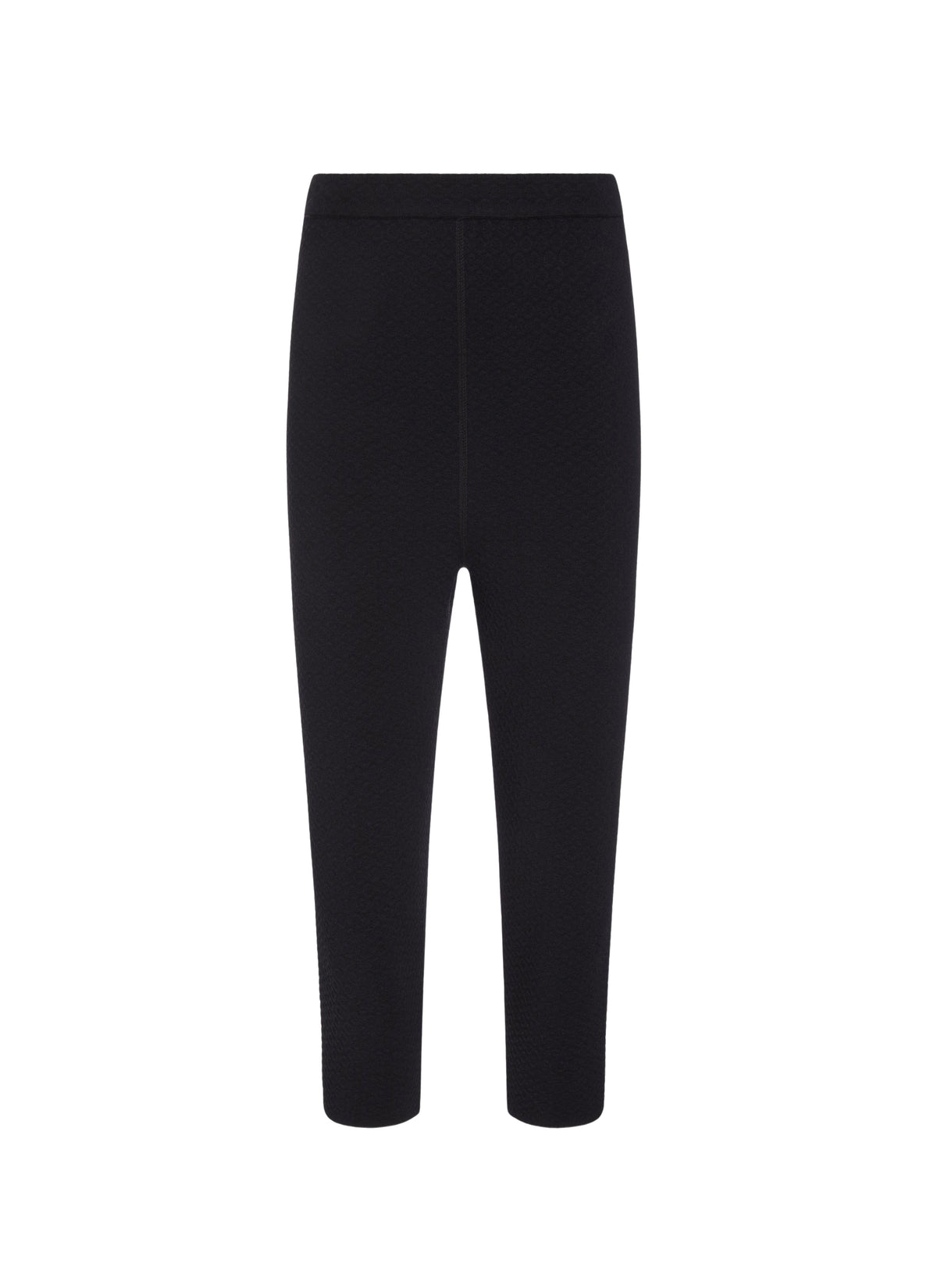 Quilted leggings - Black intense
