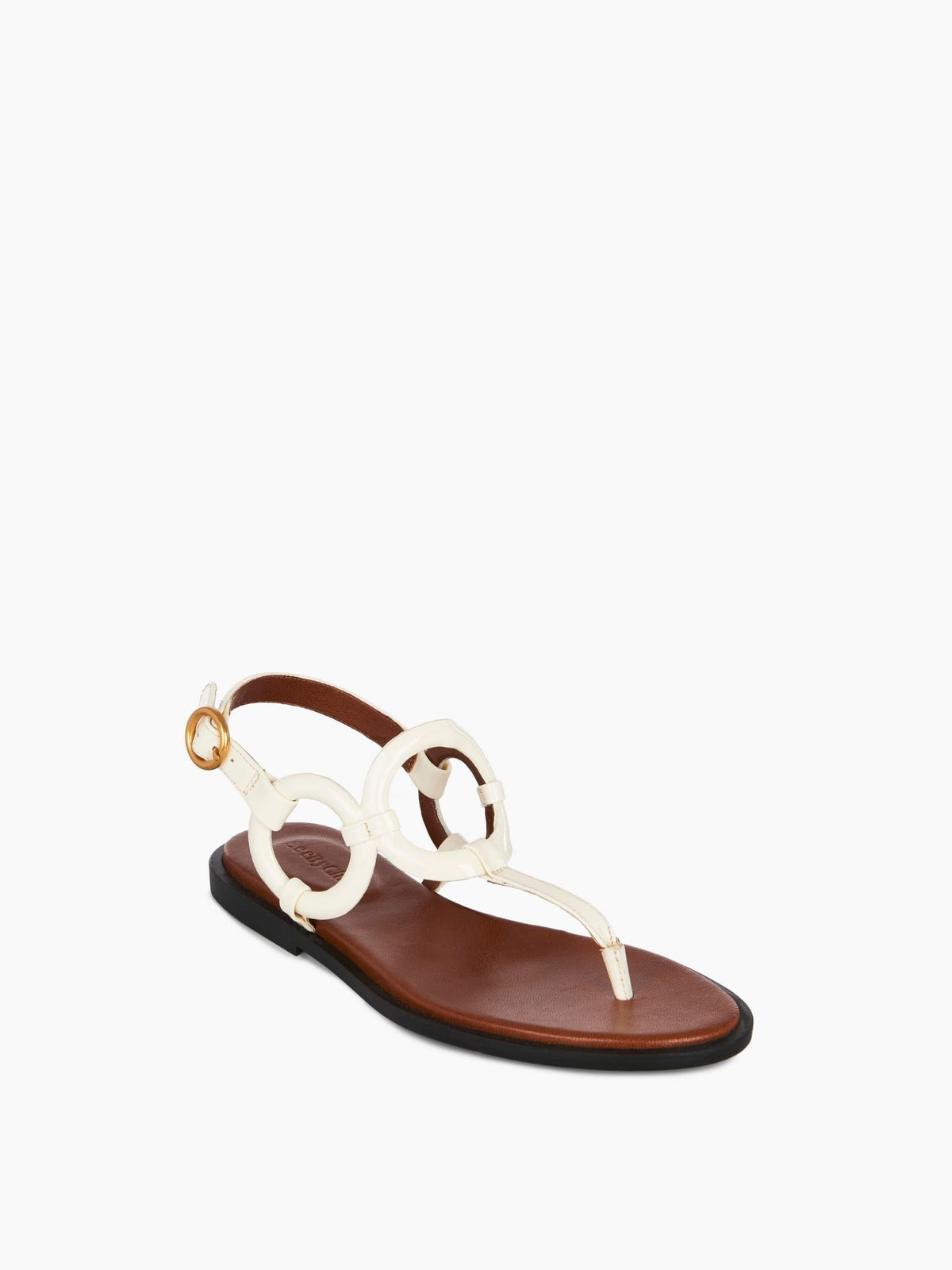 Sandales plates Kara en cuir - Gesso