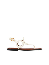Sandales plates Kara en cuir - Gesso