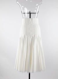 Skirt with skittles - Optic White