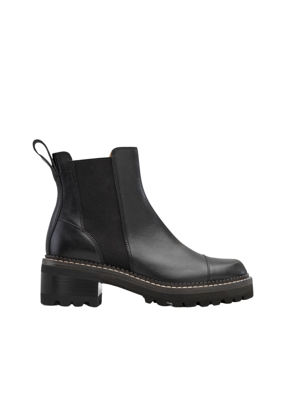 Bottines Mallory 53 en cuir - Black