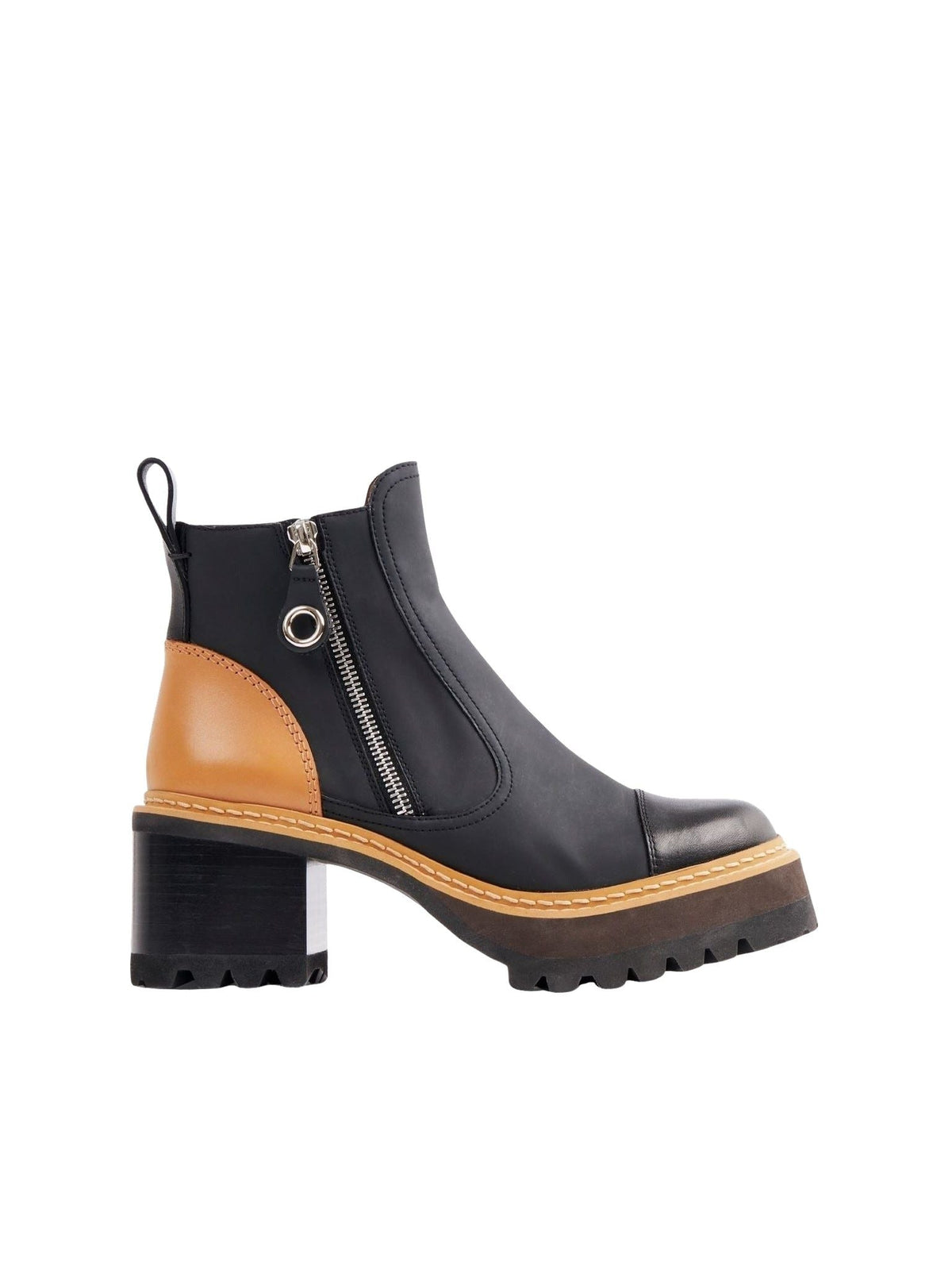 Bottines Jonne 105 en cuir - Black