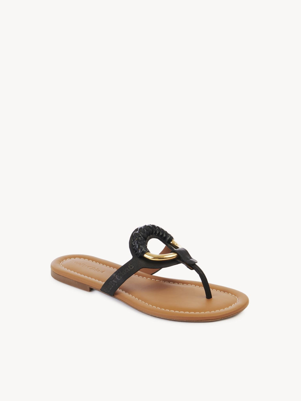 NEW_Black Flat Sandals - Black
