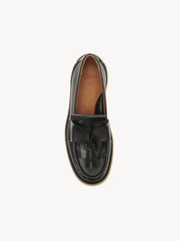 Mocassins Jamie en cuir - Black