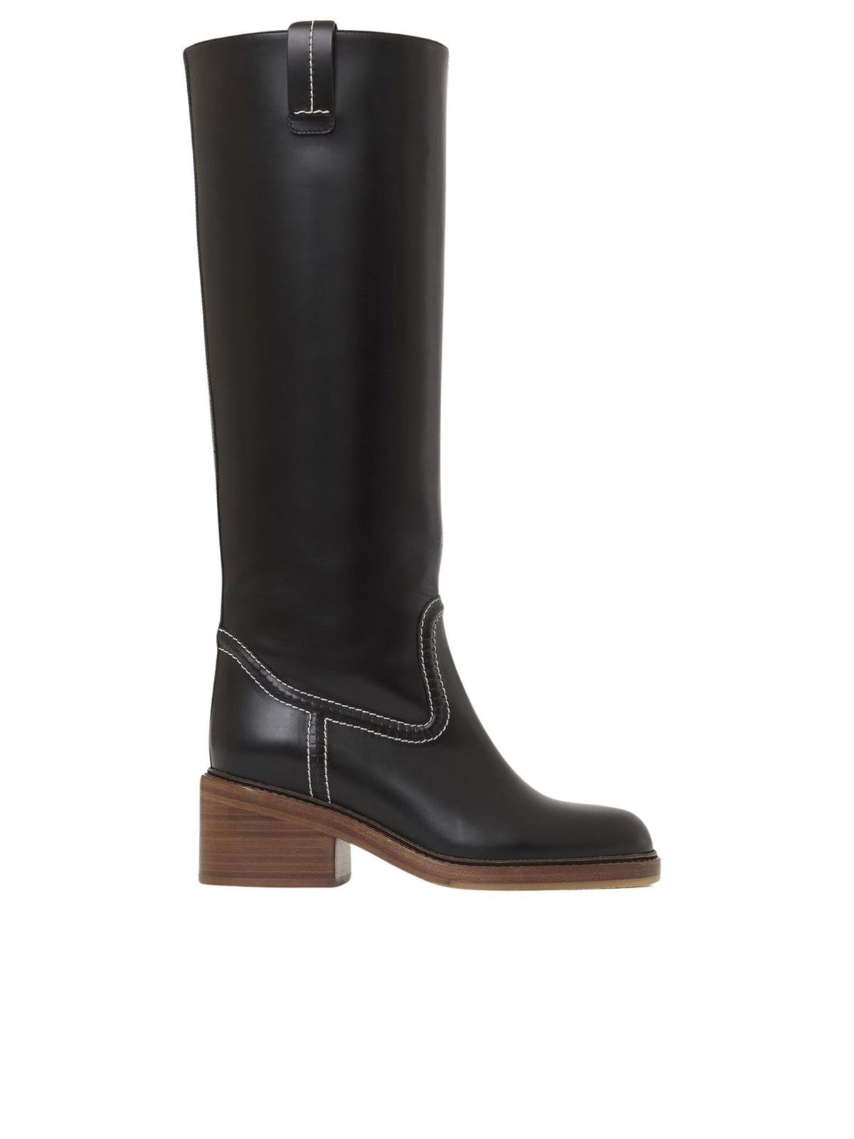 Bottes Mallo 60 en cuir - Black