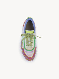 Sneakers Nama en cuir - Multicolor Red
