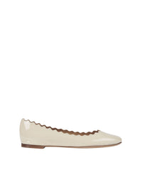 Ballerines Lauren en cuir - Pearly Grey