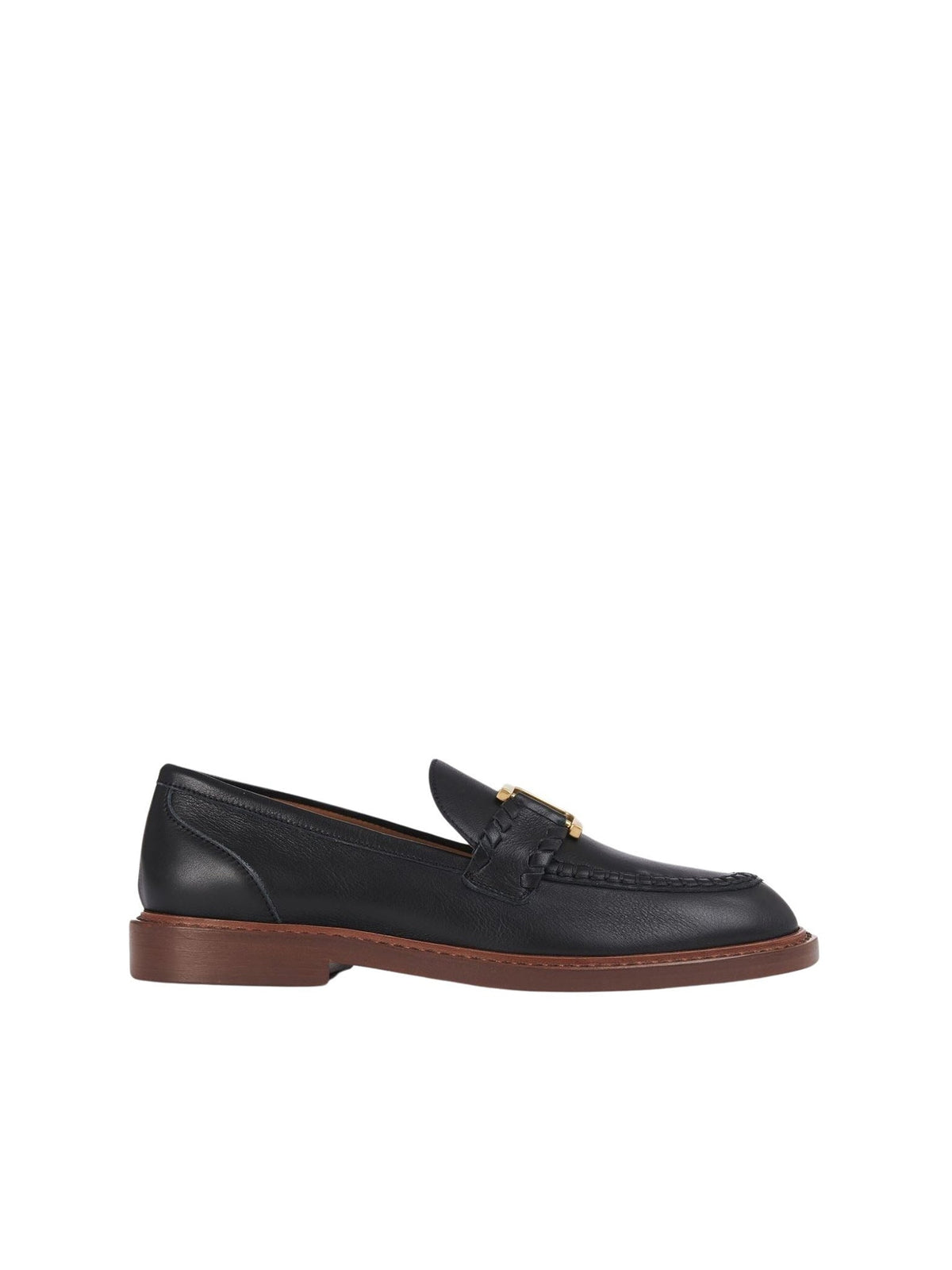 Mocassins Marcie en cuir - Black