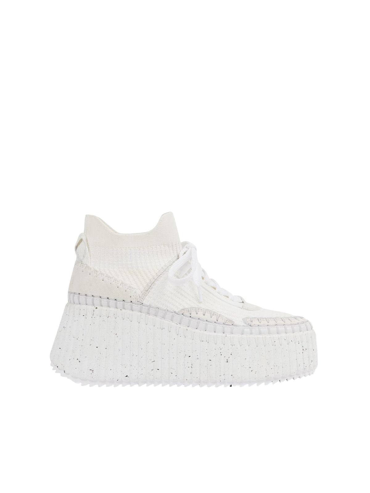 Sneakers compensées Nama - White