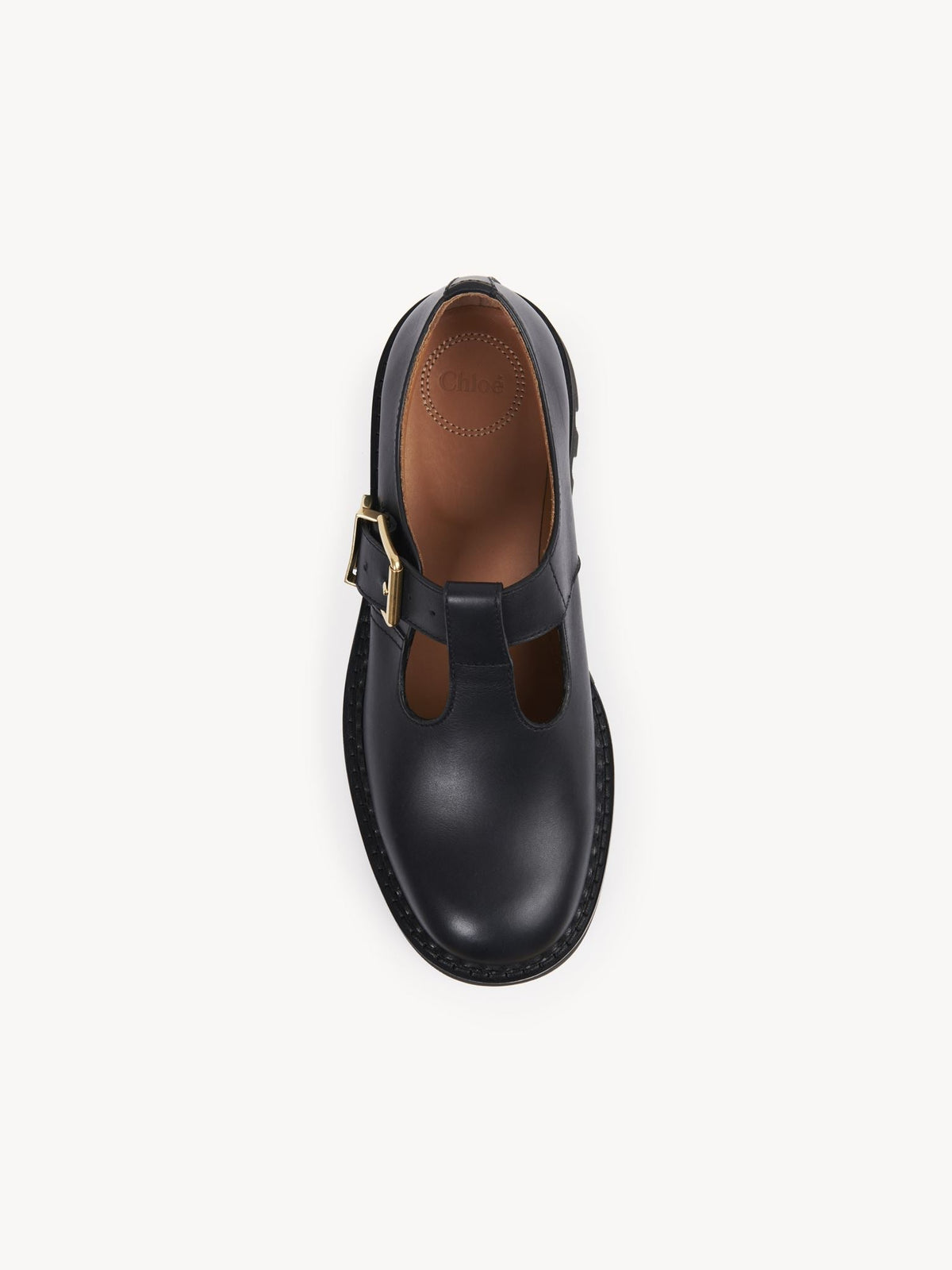 Babies Owena 50 en cuir - Black