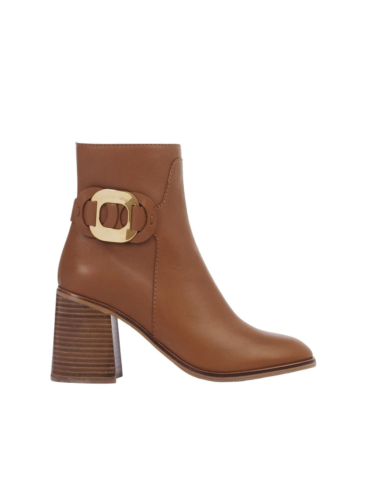 Bottines Chany 80 en cuir - Cuoio