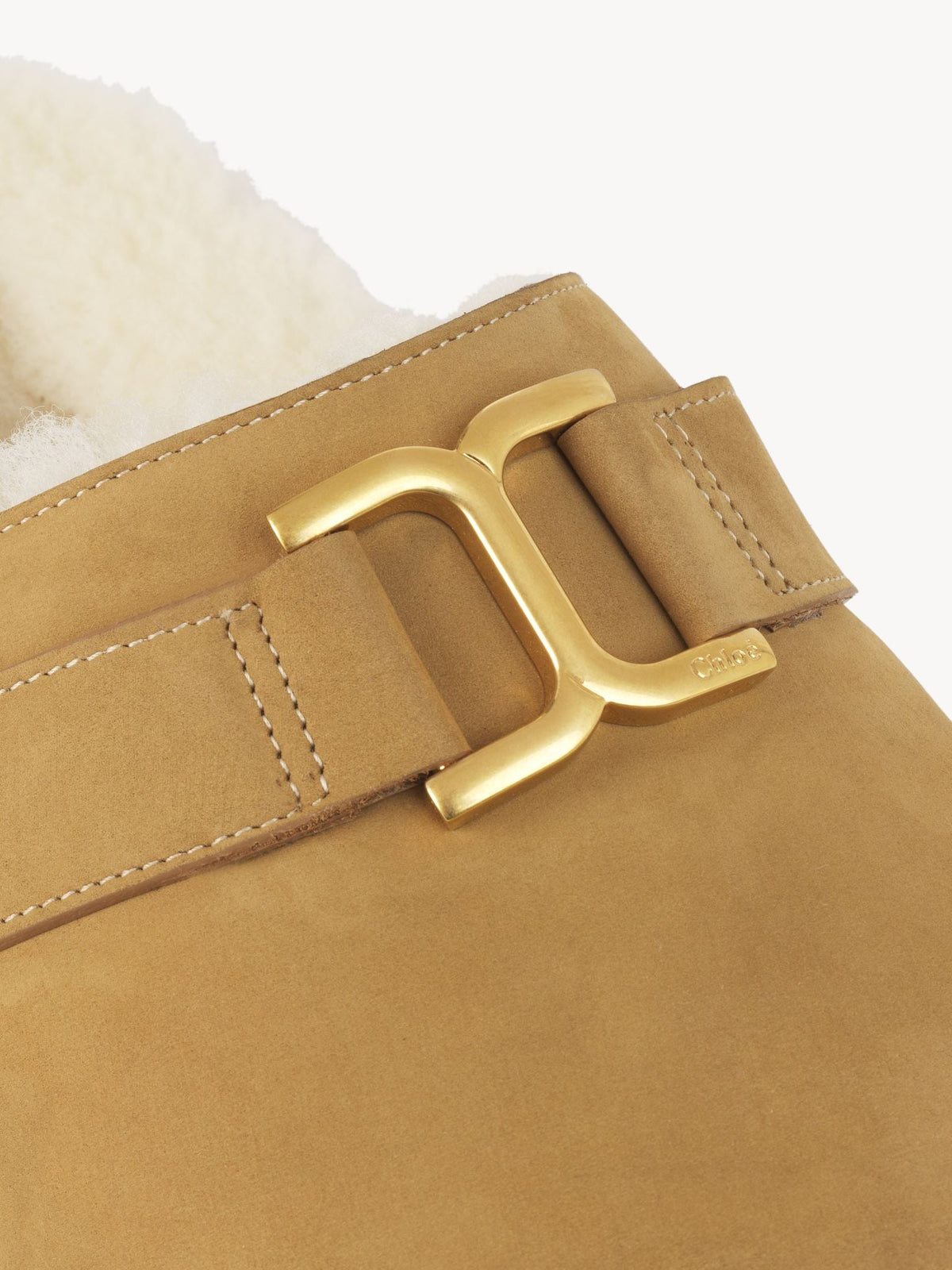 Sabots Marcie en cuir - Desert Brown