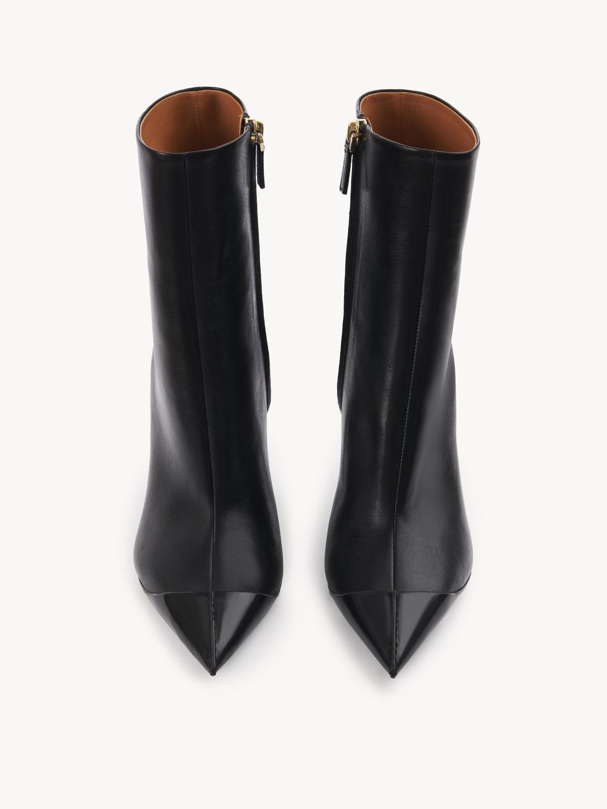 Bottines jane en cuir - Black