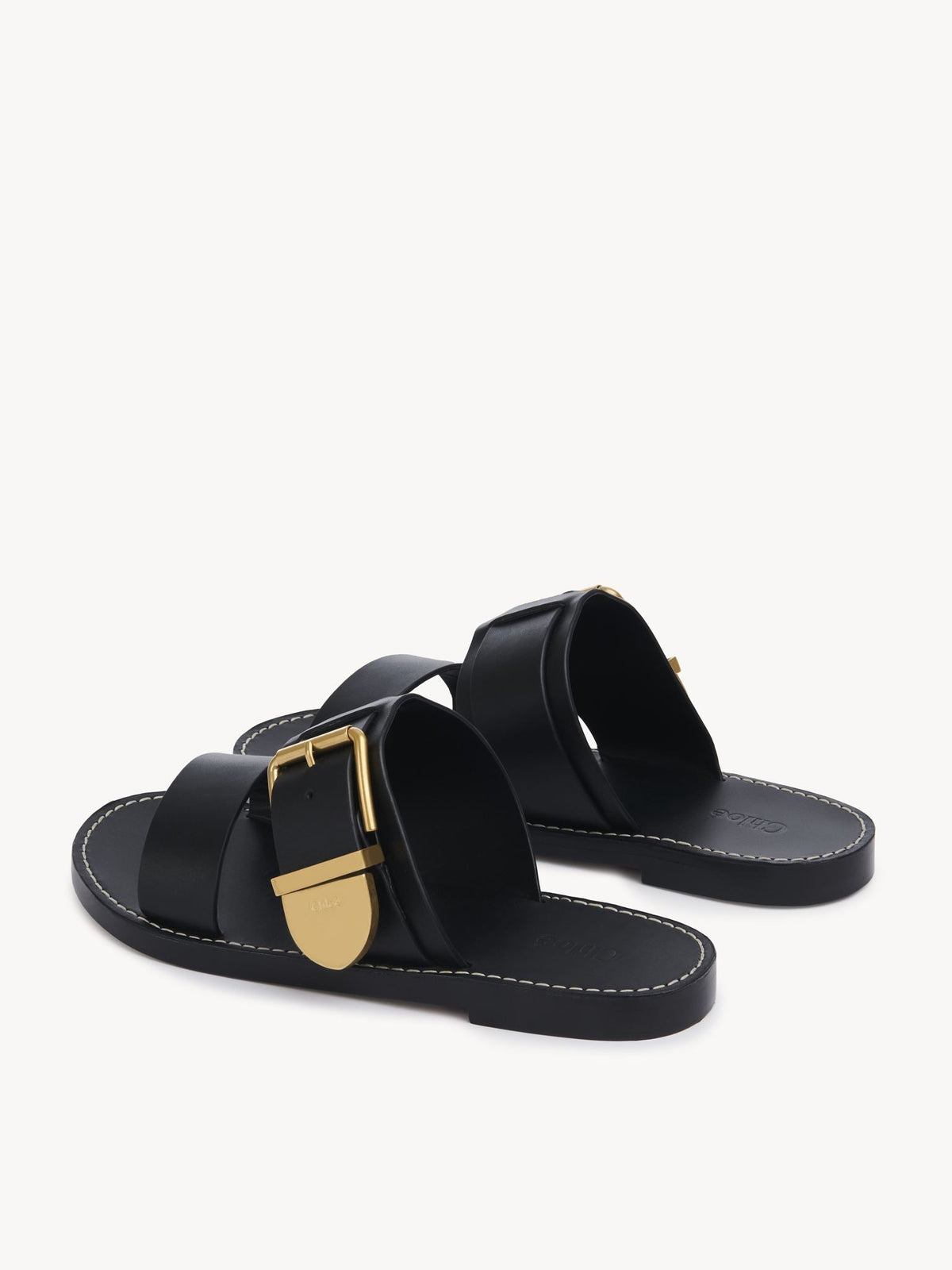 Sandales Rebecca en cuir - Black