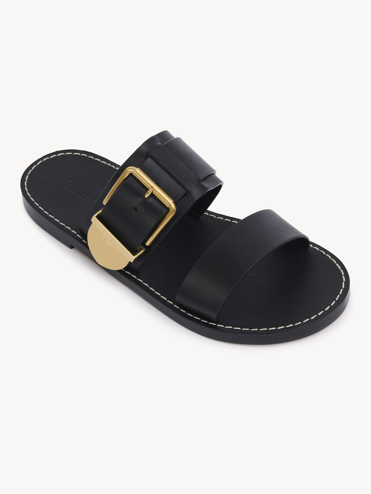 Sandales Rebecca en cuir - Black