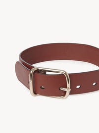Ceinture Joe en cuir - Sepia Brown