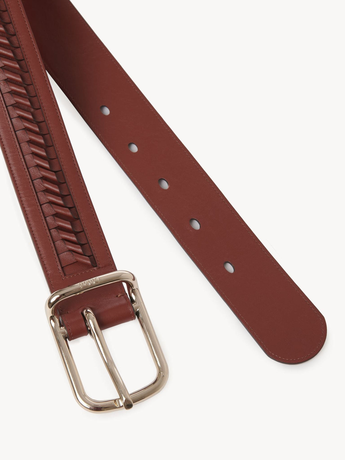 Ceinture Joe en cuir - Sepia Brown