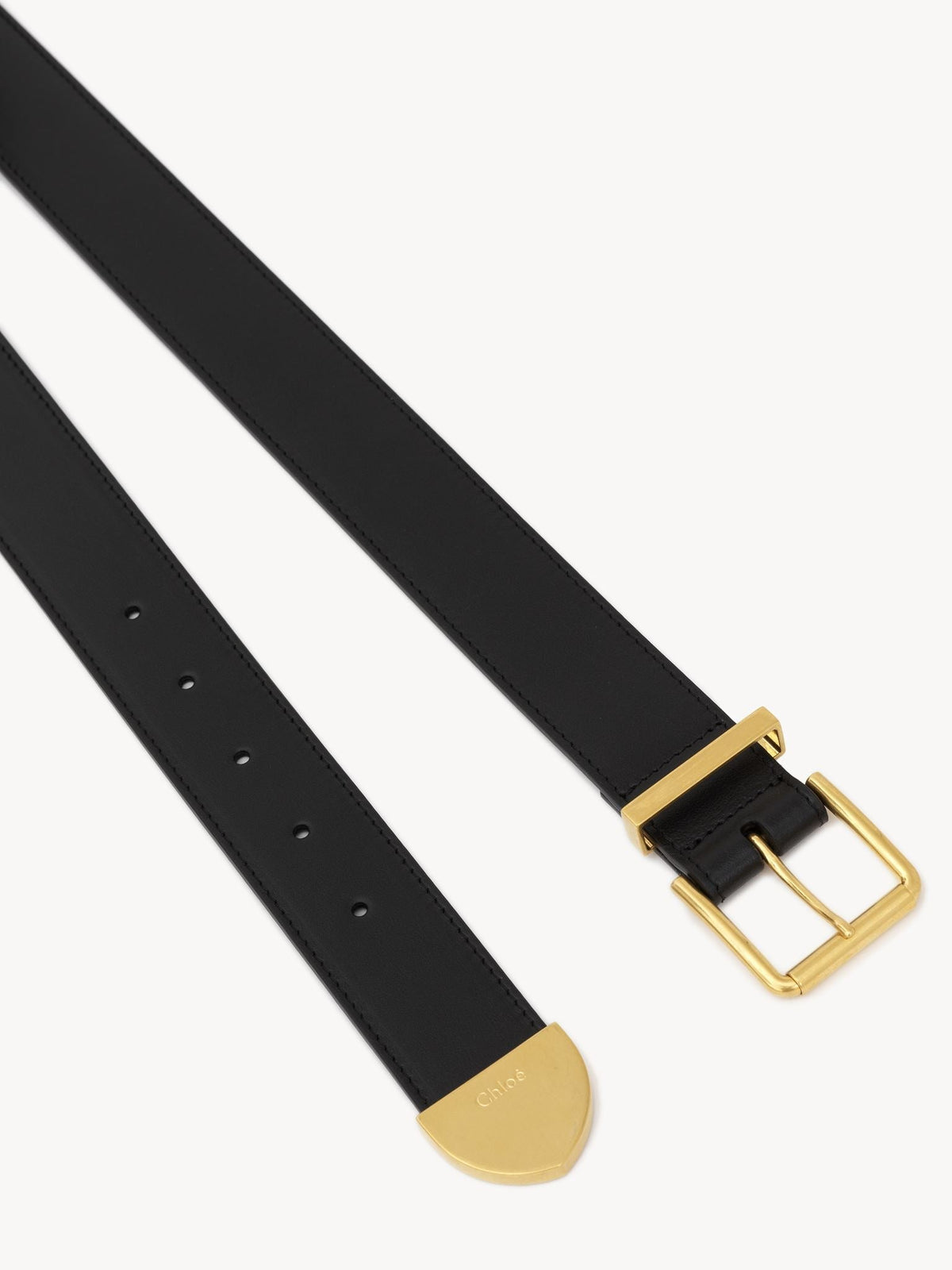 Ceinture Rebeca en cuir - Black