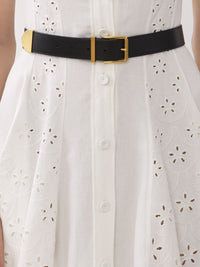 Ceinture Rebeca en cuir - Black