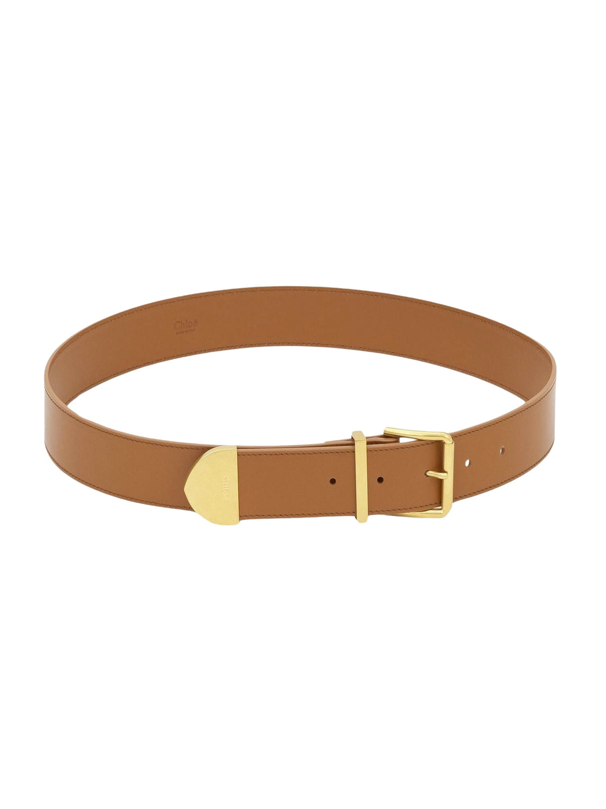 Ceinture Rebeca en cuir - Light Caramel