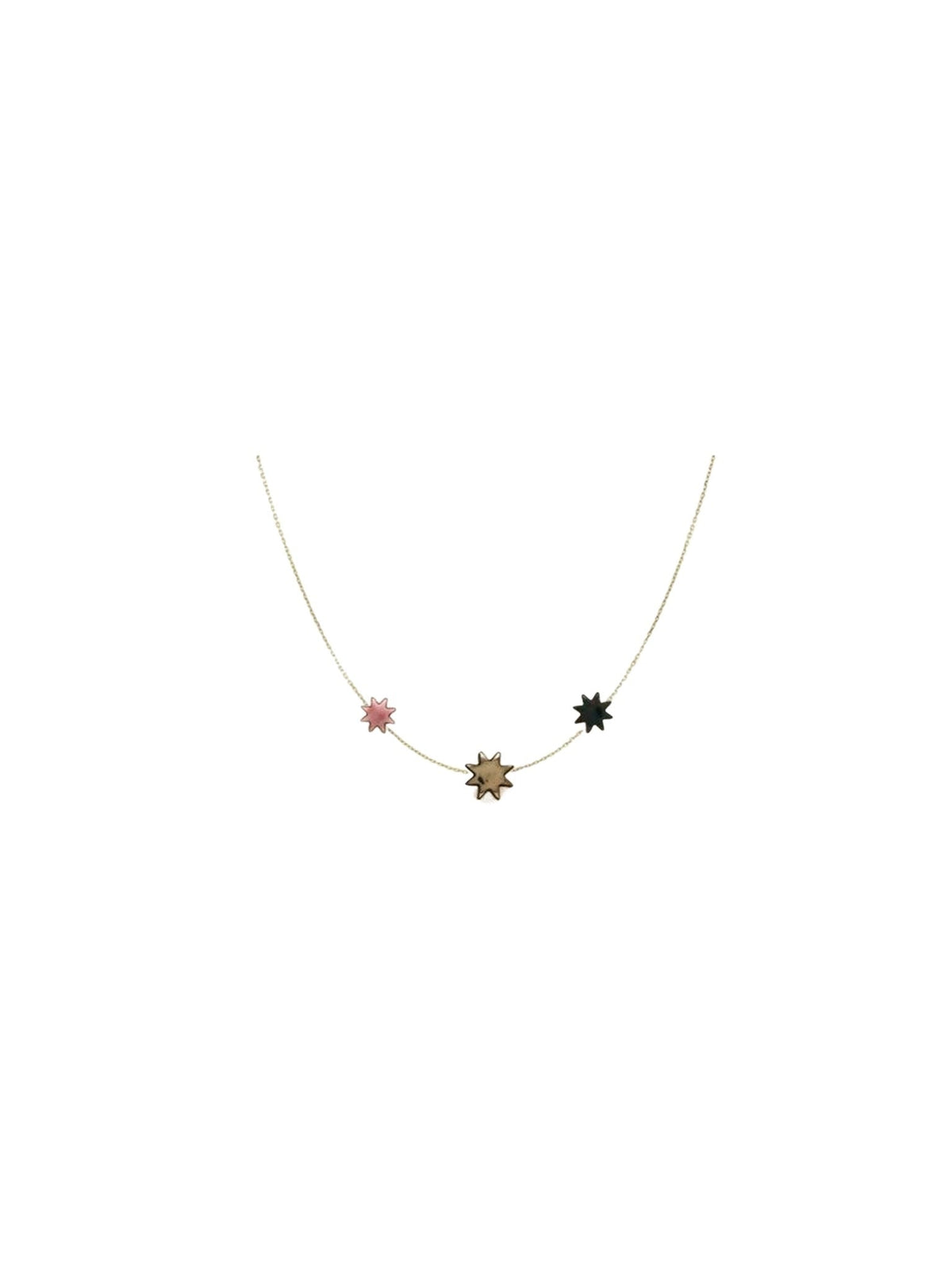 NEW_Collier Oryon en laiton - Gold Color