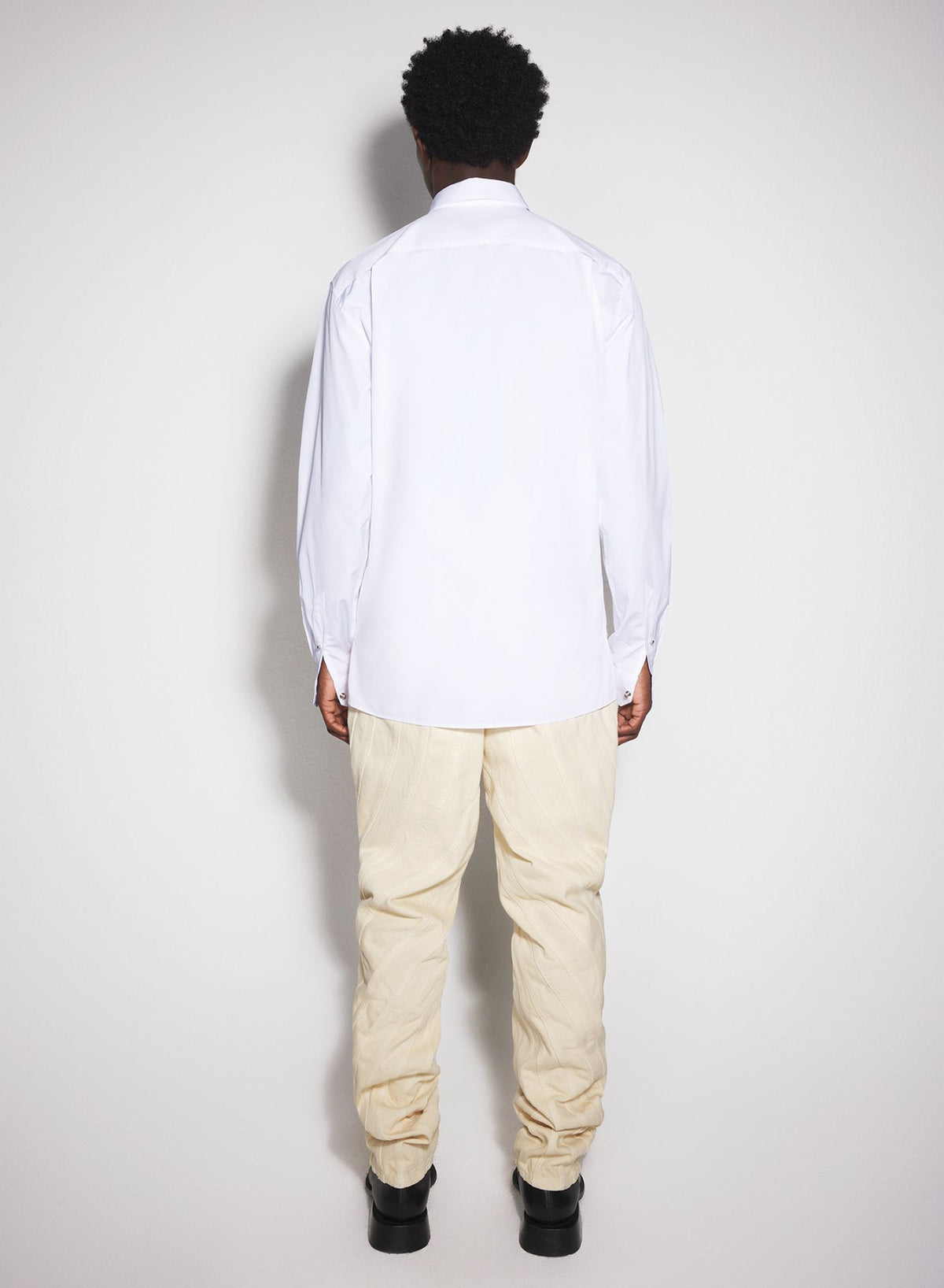 WHITE POPLIN SHIRT