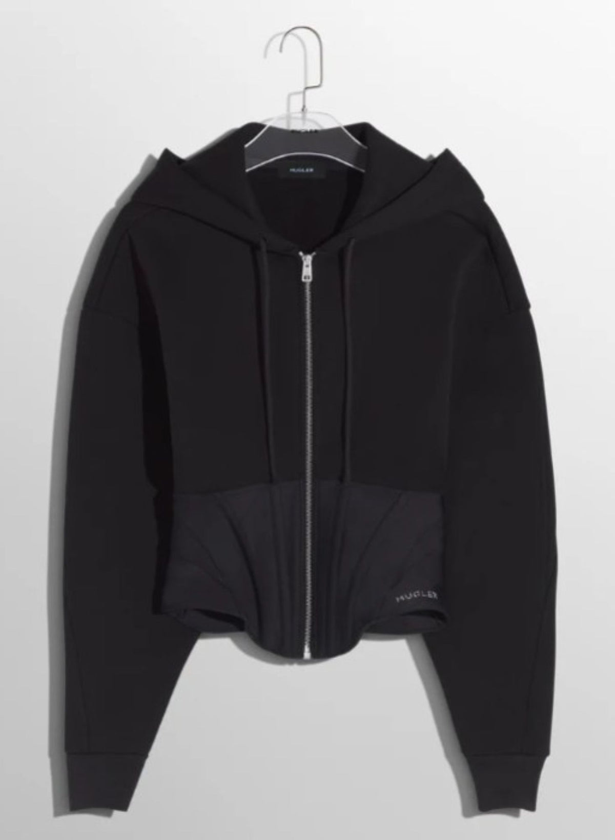 CORSETED HOODIE