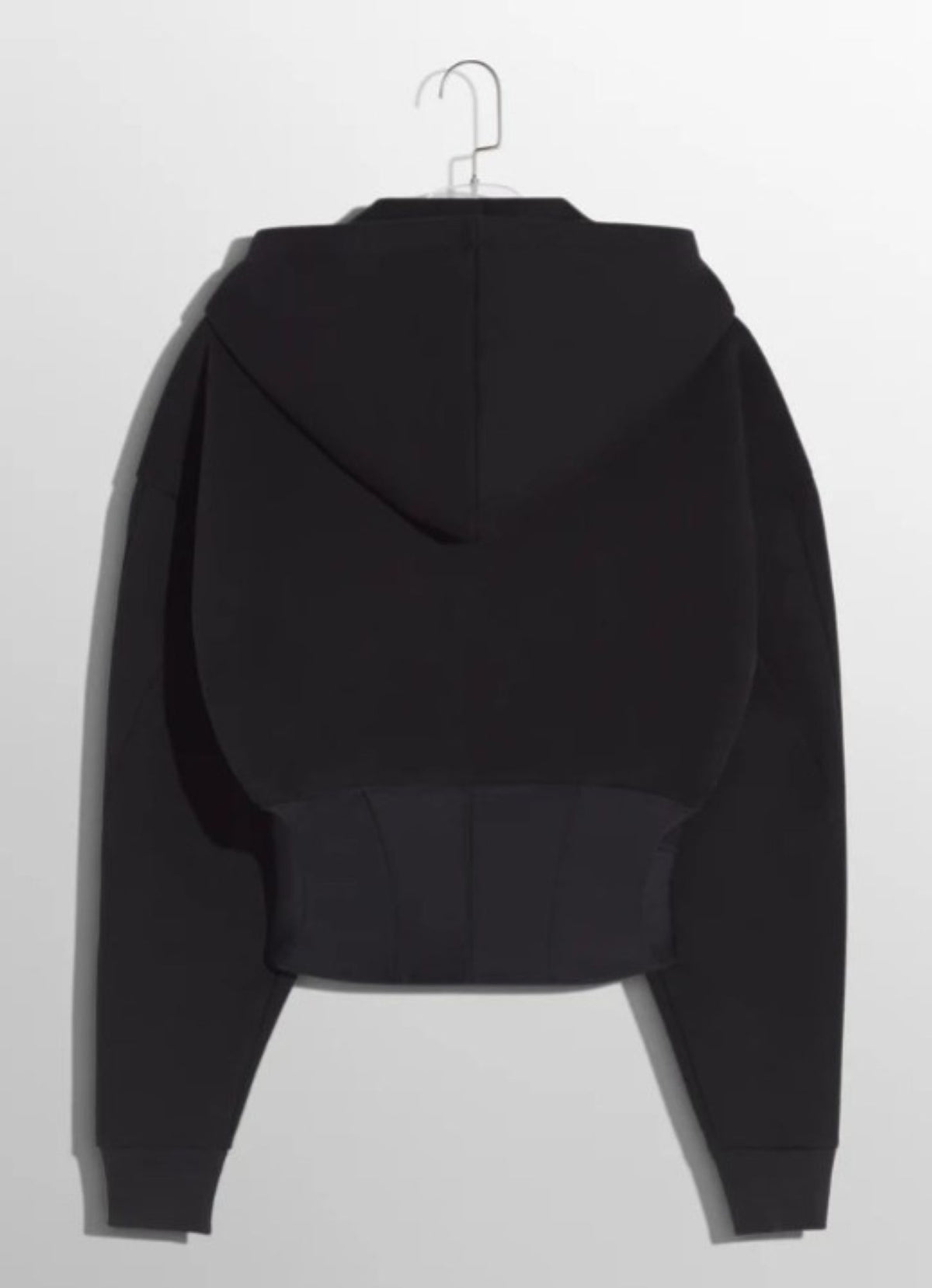 CORSETED HOODIE