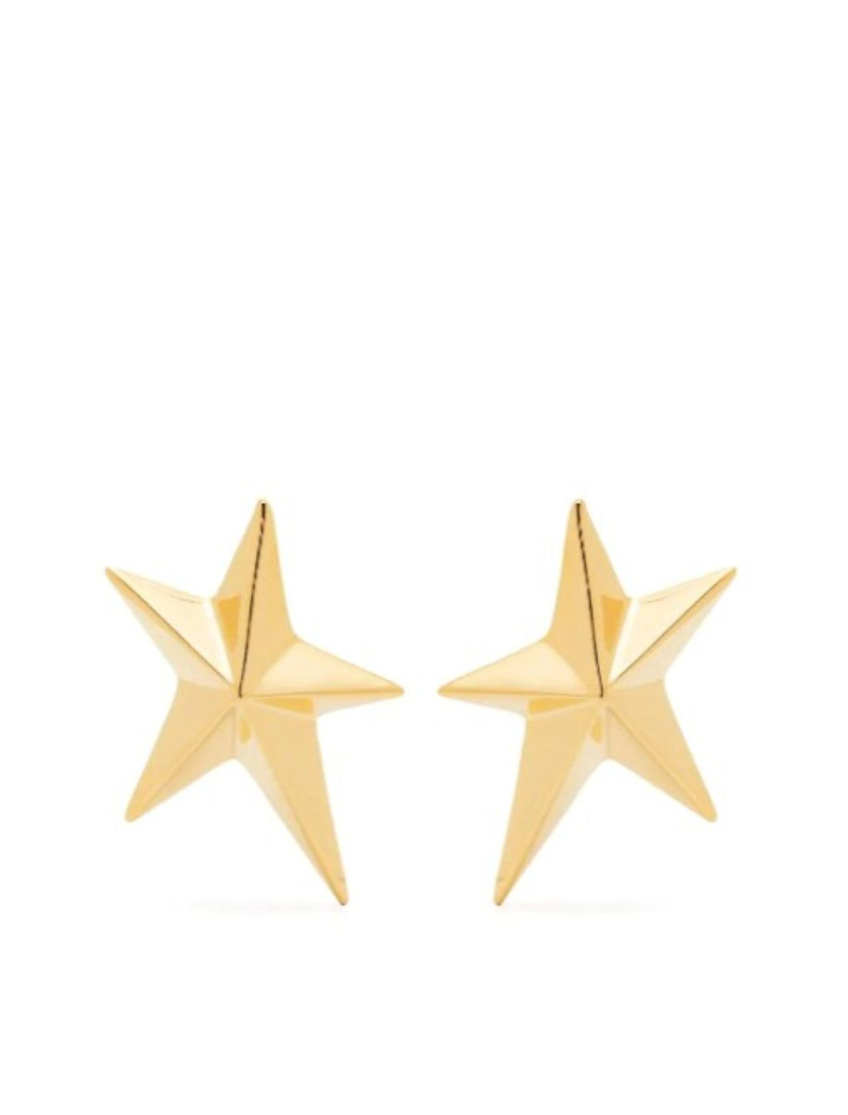 GOLD MAXI STAR EARRINGS