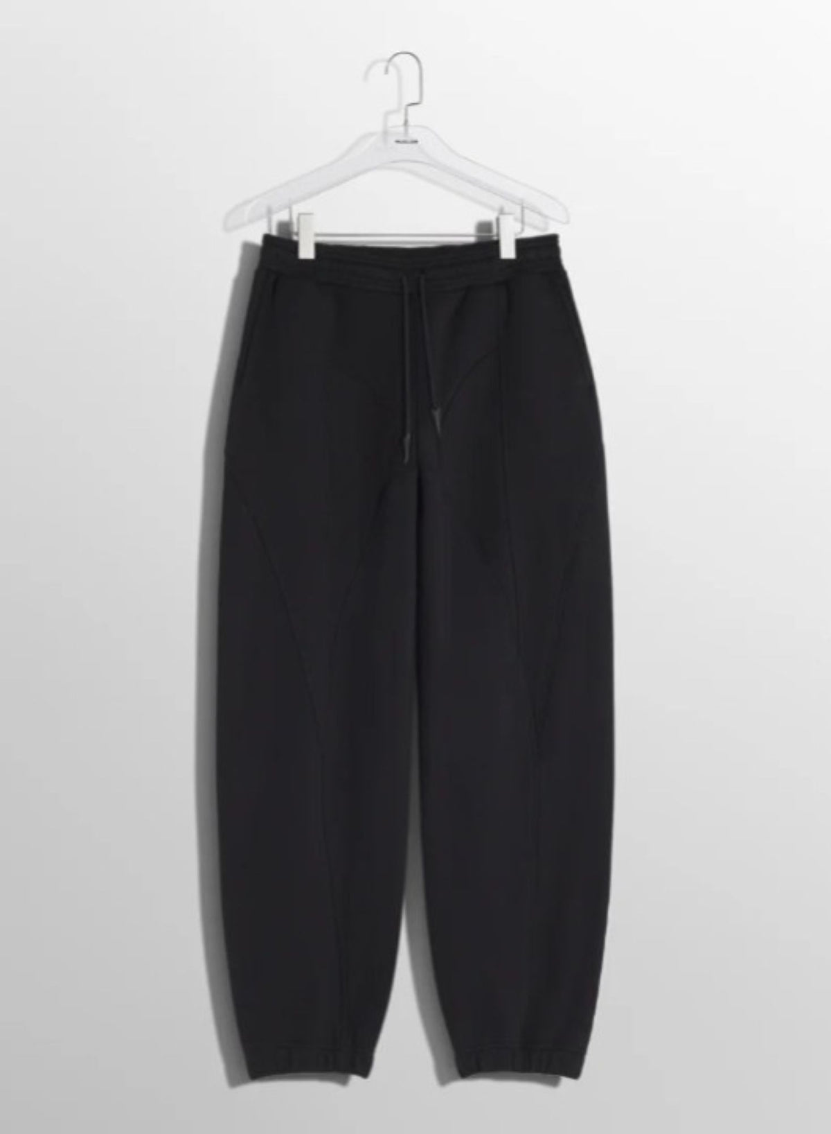BLACK LIGHT FLEECE TRACK PANTS