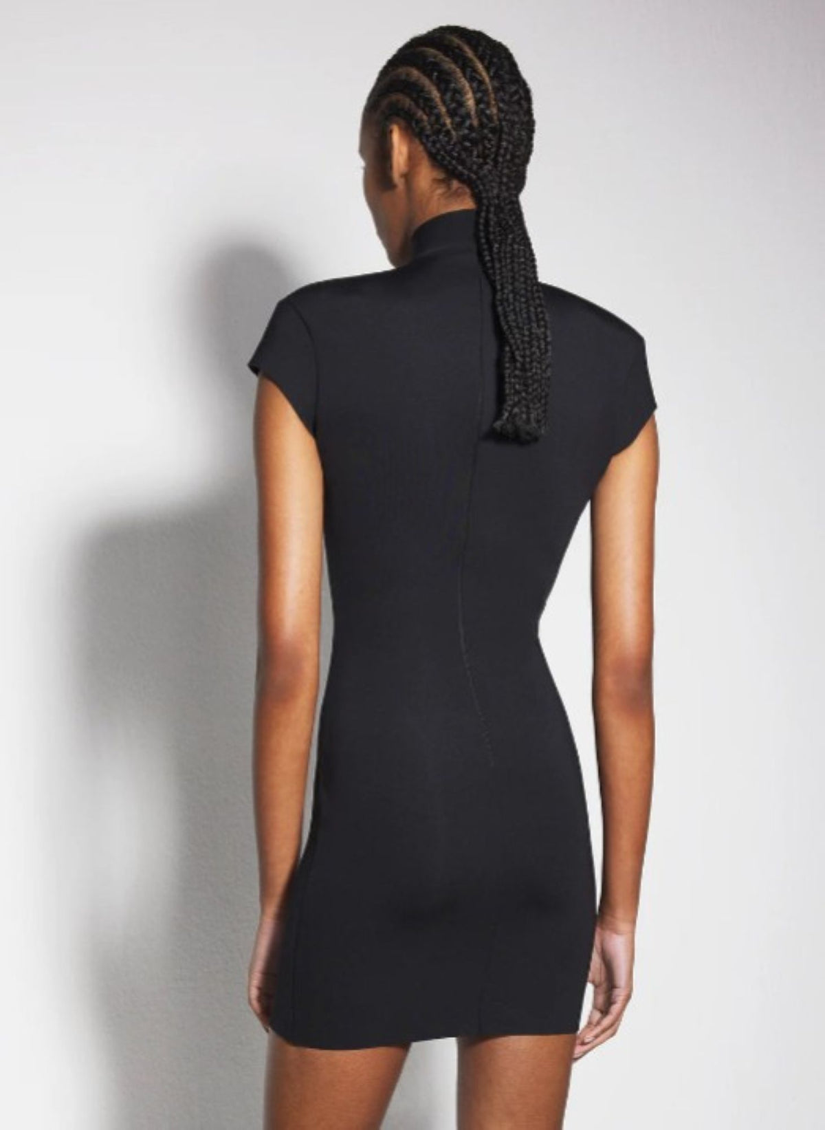 BLACK STAR MINI DRESS