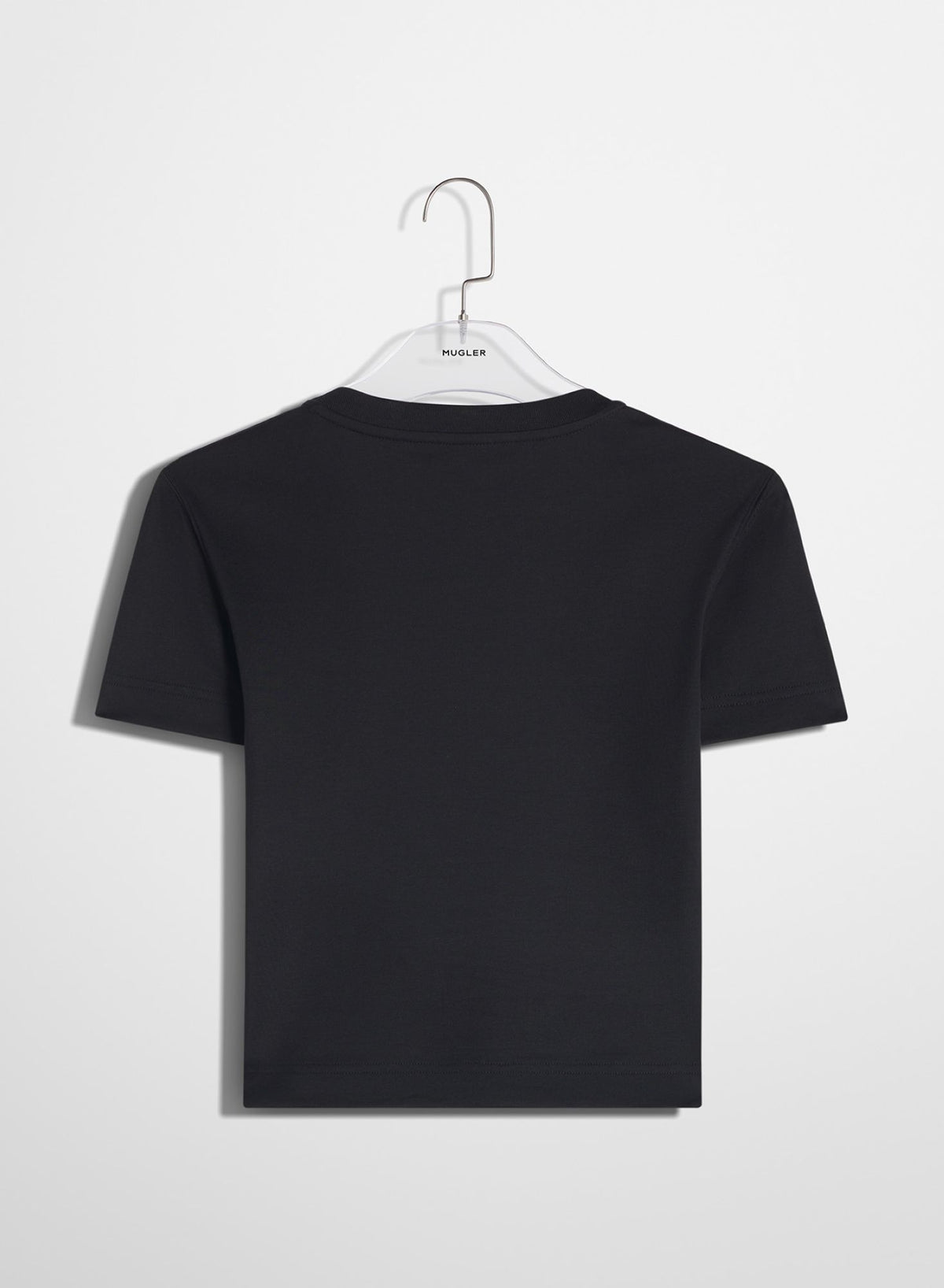 BLACK MUGLER LOGO T-SHIRT