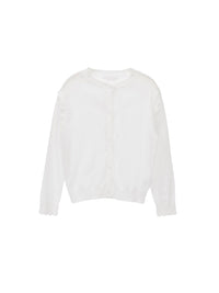 Cardigan droit - Offwhite