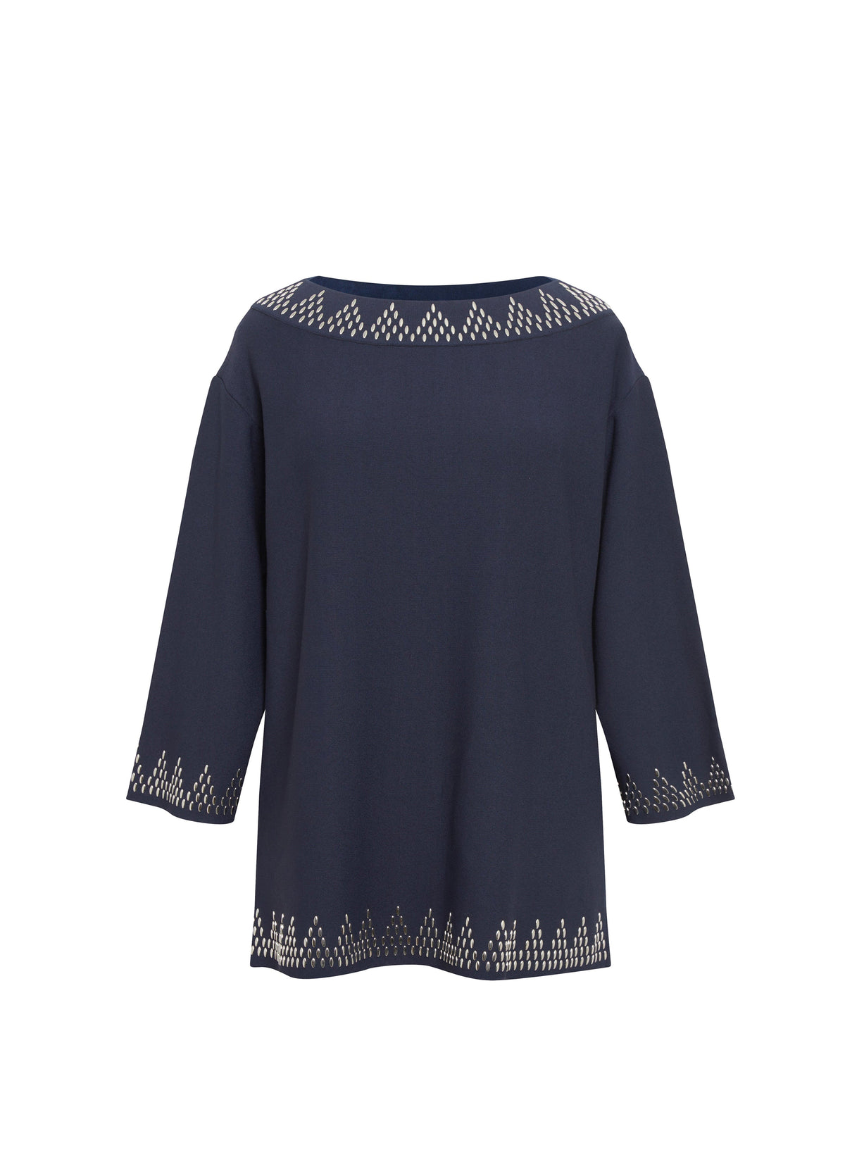 Pull à manches longues - Cobalt