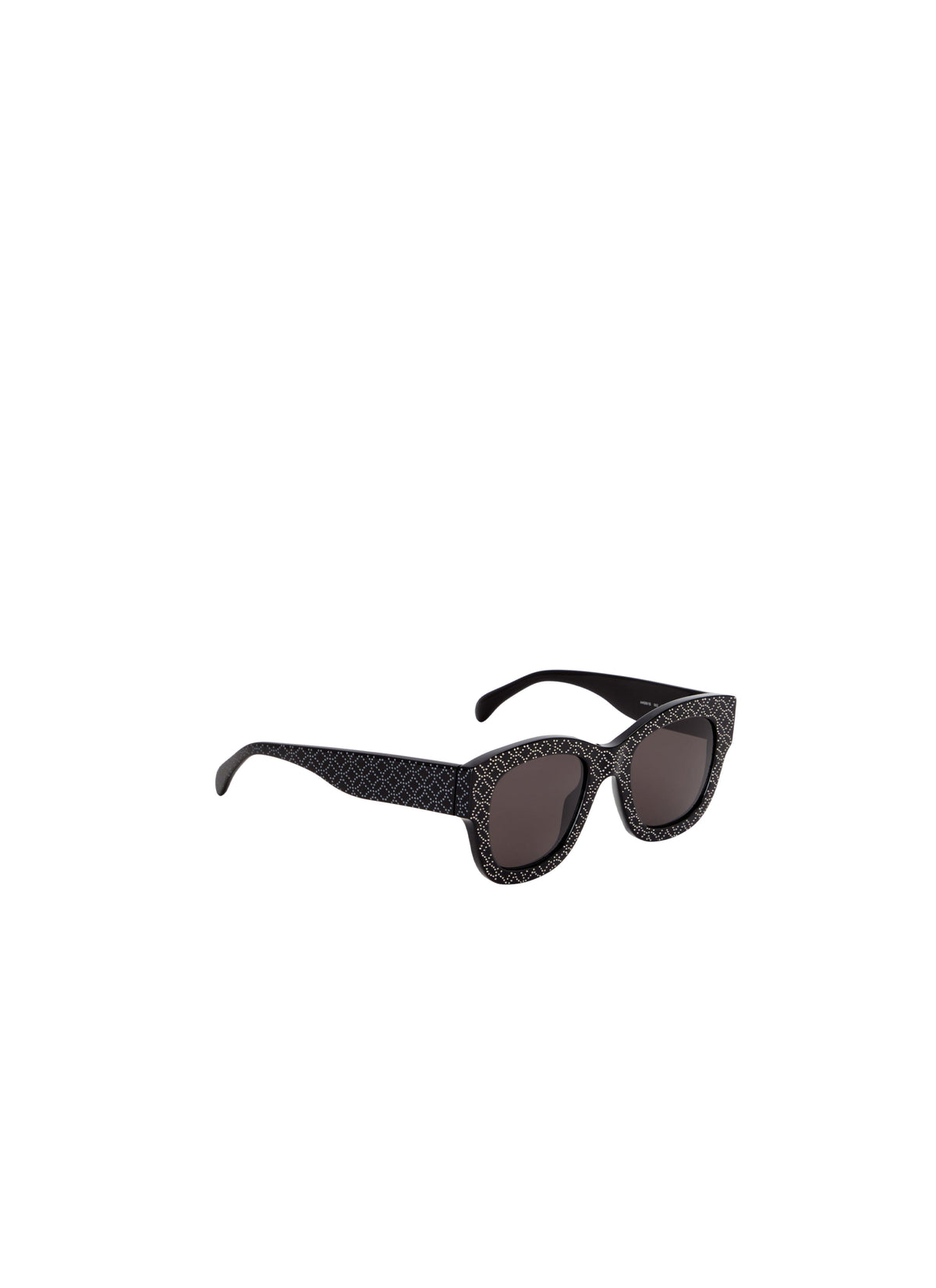 Lunettes rondes - Noir & Rhodium