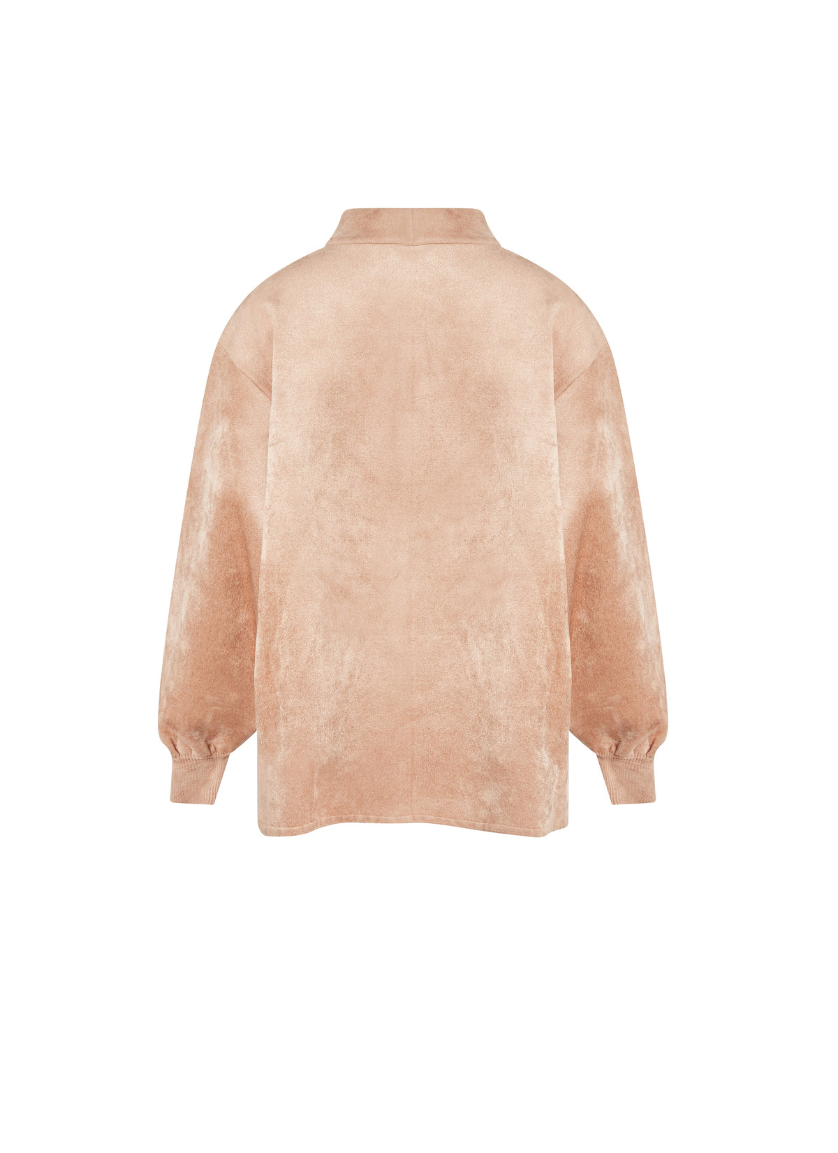 Soft long sleeve wool blend jumper - Flesh Pink