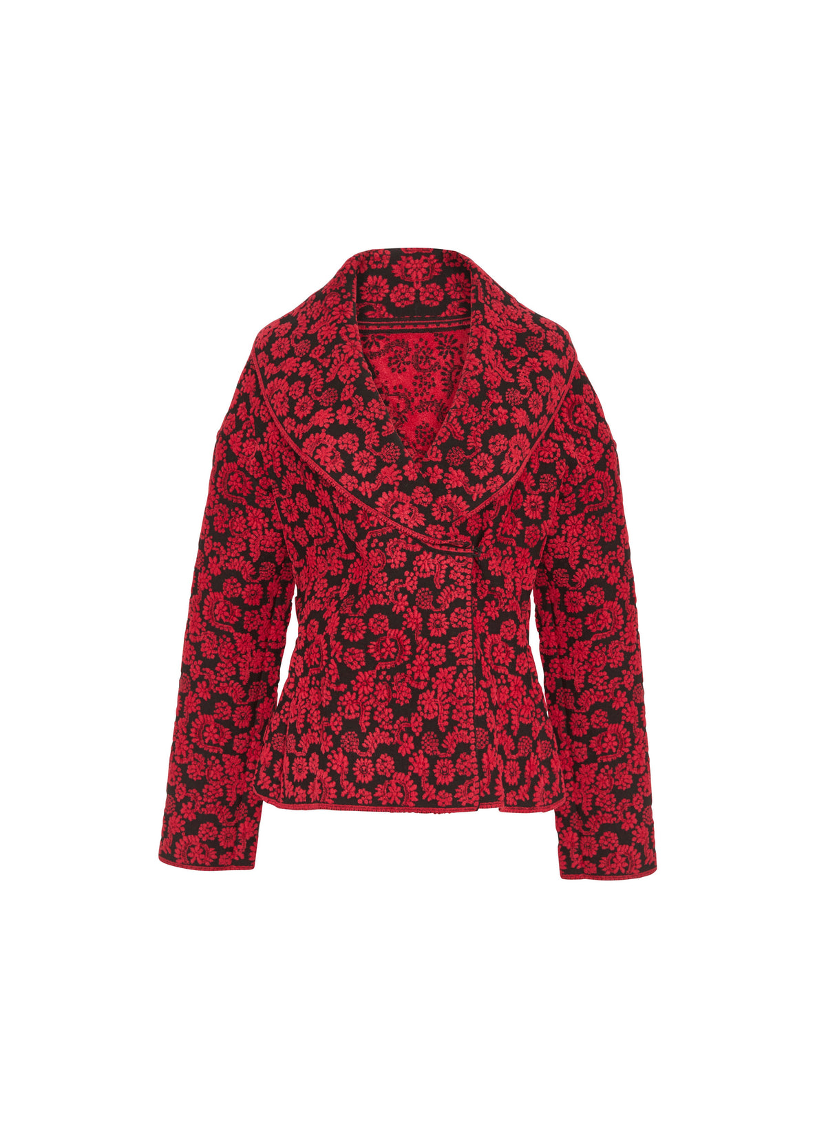 Veste Iris - Noir & Rouge