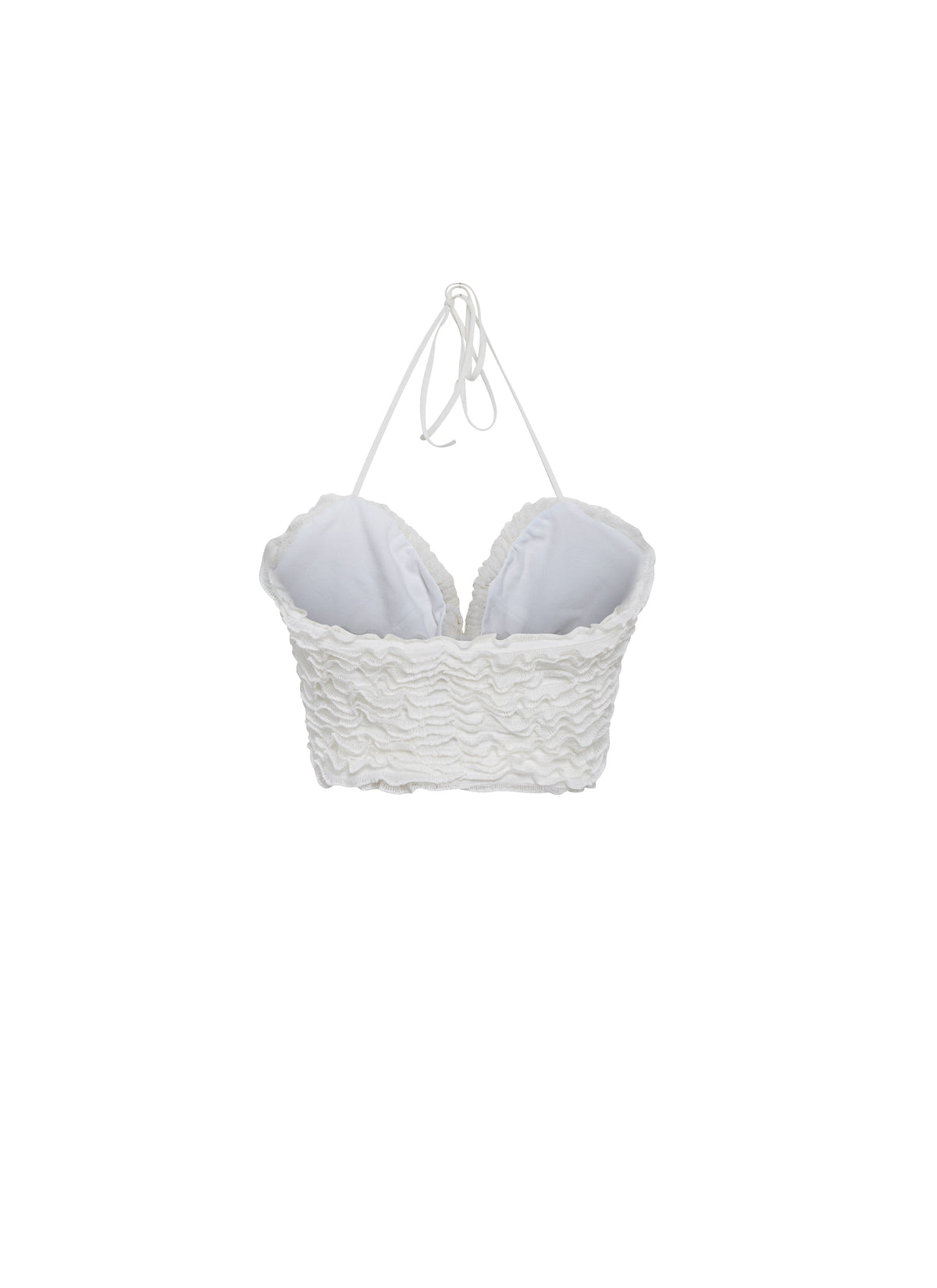 Top sans manches Houpette - Blanc