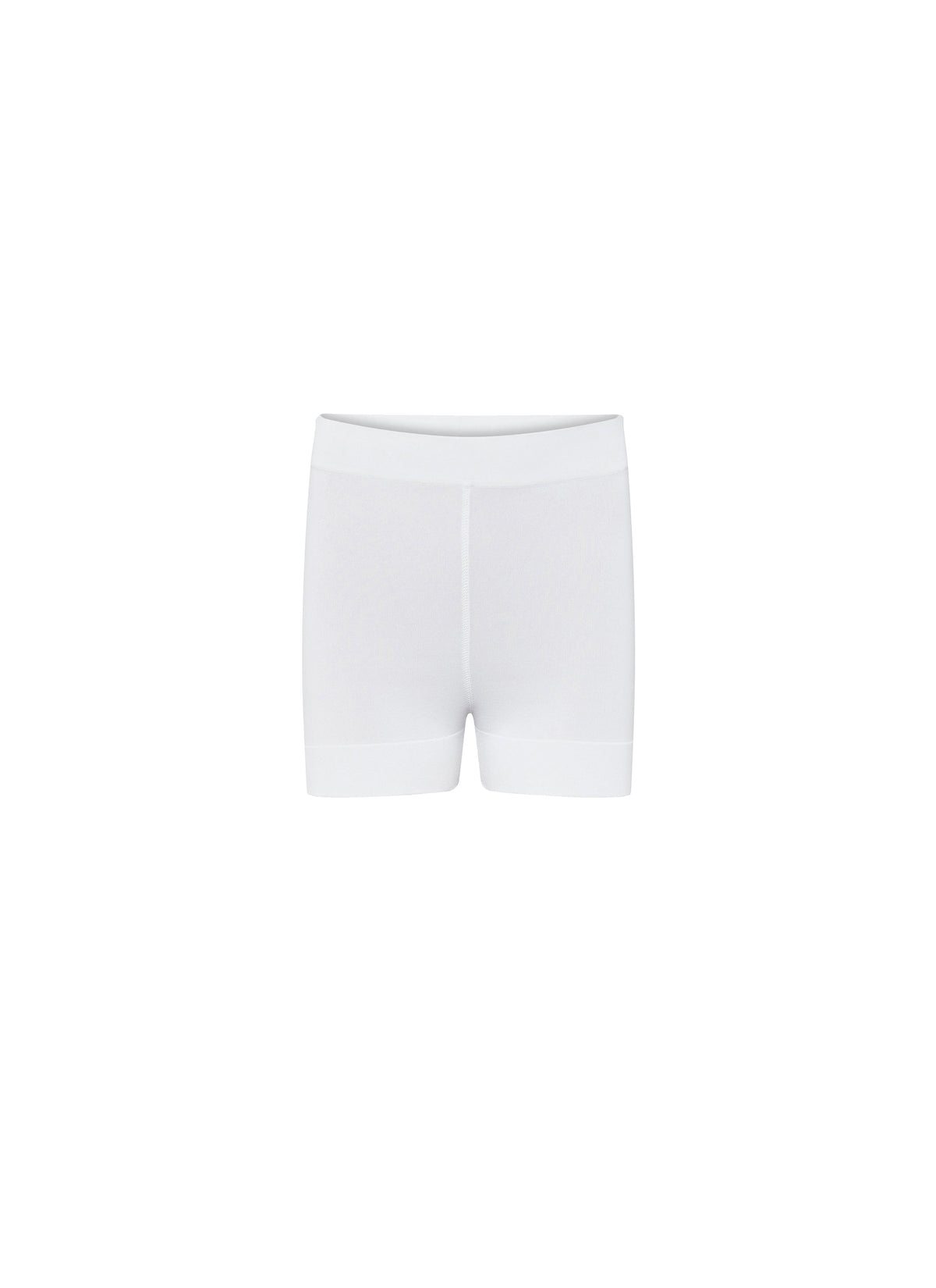 Short cycliste moulant - Blanc