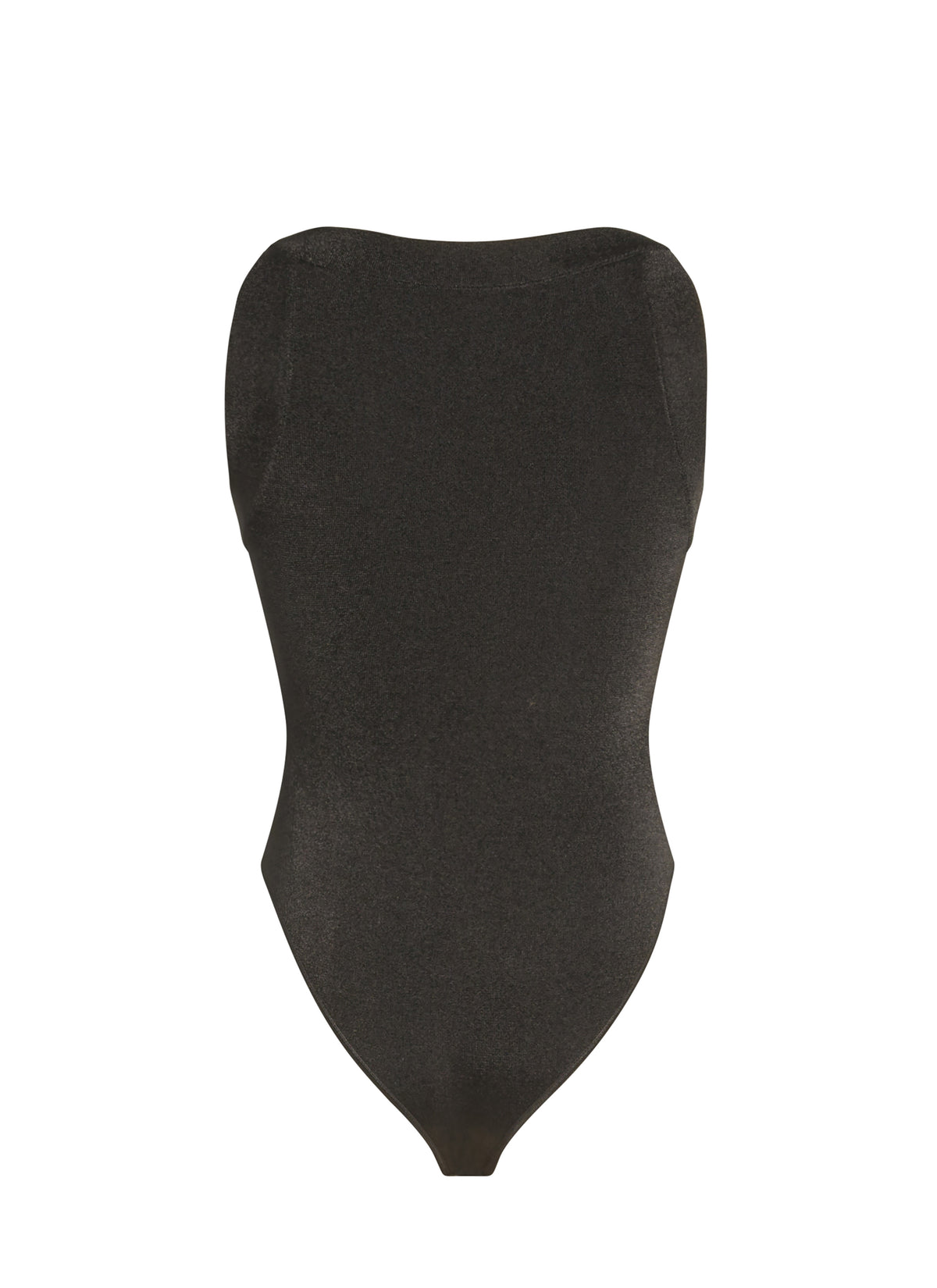 Body double face en laine - Noir Alaïa