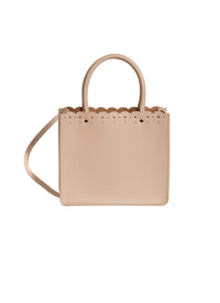 Sac cabas Garance 16 en cuir - Nude