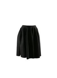 Iridescent mini skater skirt - Forest
