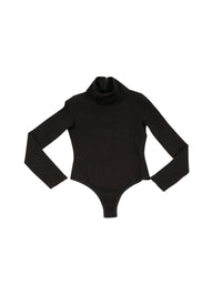 Long-sleeved bodysuit - Dark Brown