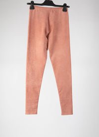 Basic velvet legging - Hazelnut