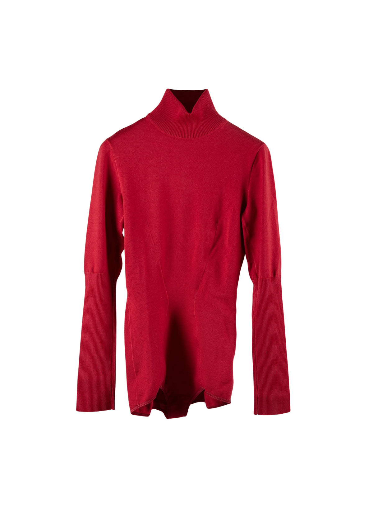 Soft knit turtleneck bodysuit - Ruby