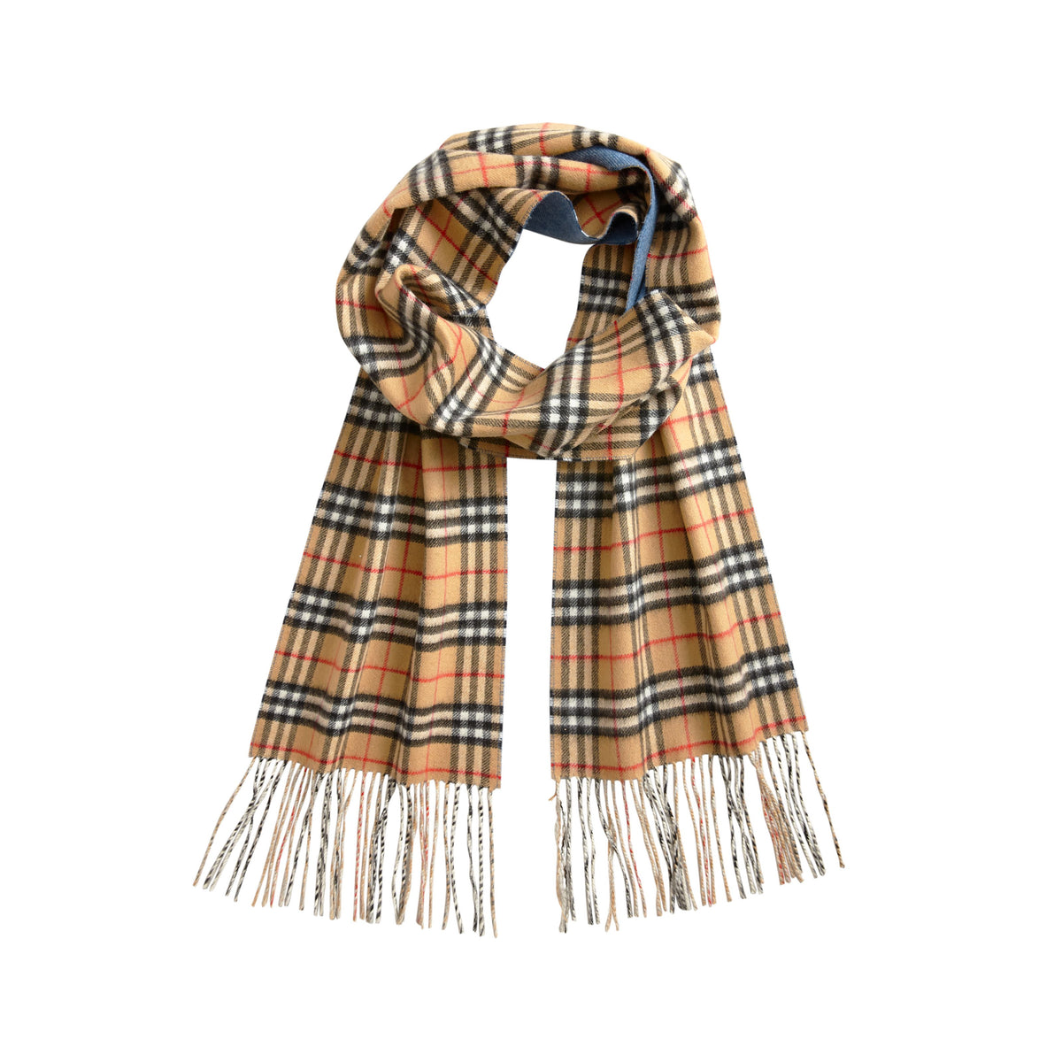 CASHMERE SCARVES PIERRE BLEU