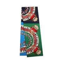 SILK SCARVES MARINE